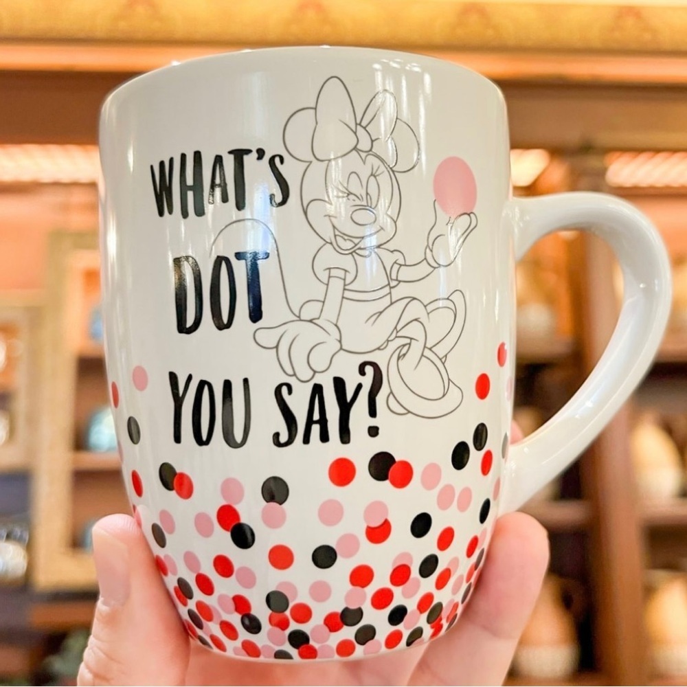 What’s Dot You Say Minnie Mouse Coffee Mug